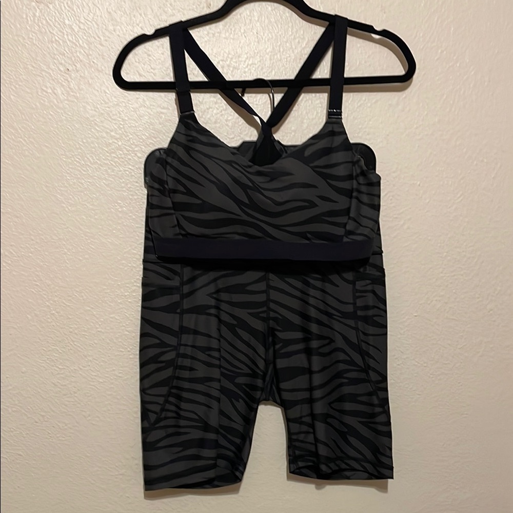Animal Print Athletic Set